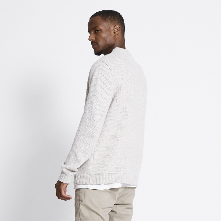 Knit sweater "Brook" Beige Melange